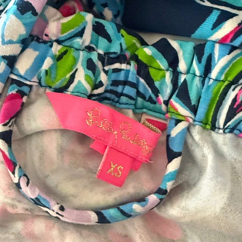 Lilly Pulitzer Pants Romper Size XS - Picture 2 of 2